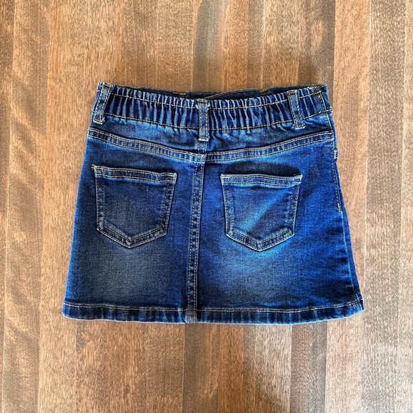 EUC Joe Fresh Embroidered Denim Skirt - Picture 2 of 5